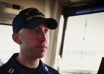 Icebreaking with USCGC Penobscot Bay (WTGB-107)