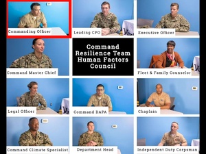 Command Resilience Team Human Factors Council Training
