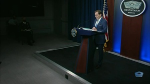 Pentagon Press Secretary Holds Briefing