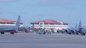 B-1 Arrival At MacDill Air Force Base