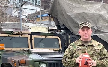 Super Bowl shoutout from Sgt. Howell