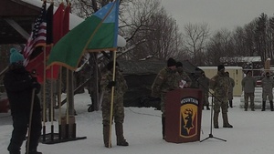 Task Force Avalanche Sendoff Ceremony