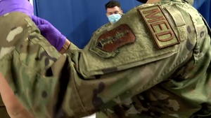 D.C. National Guard receive second dose of COVID-19 vaccine