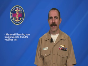 How long will protection last following vaccination? Cmdr. Brian Legendre