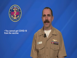 Can someone get COVID-19 from the vaccine? Cmdr. Brian Legendre