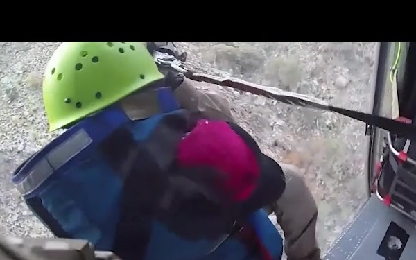 Tucson Air Branch Hoist Rescues Injured Woman