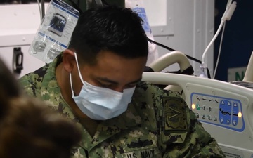 Essex First Pacific Fleet Ship to Receive Vaccinations Aboard Ship