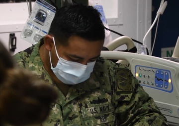 Essex First Pacific Fleet Ship to Receive Vaccinations Aboard Ship