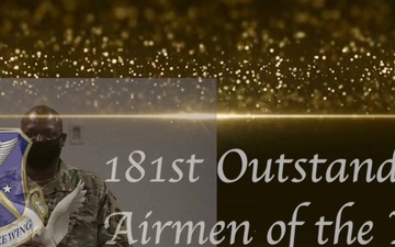 2020 Indiana Air National Guard Outstanding Airmen of the Year