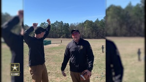 USAMU Soldiers offer up a #TrickShot for Super Bowl