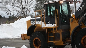B-Roll: Hanscom civil engineers support snow removal efforts