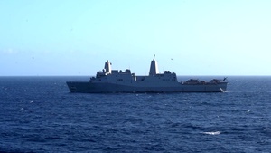 Makin Island ARG, 15th MEU steam through the Indian Ocean
