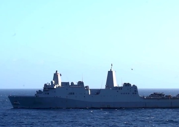 Makin Island ARG, 15th MEU steam through the Indian Ocean
