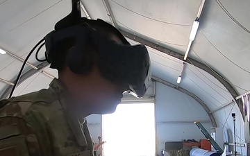 380th ESFS goes virtual for training