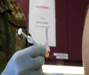 119th Wing Medical Group Vaccinates Airmen