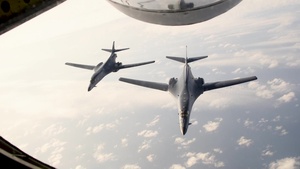 91st Air Refueling Squadron supports Super Bowl flyover