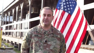 CPT David Faith, Indianola, IA, gives Valentine's Day shoutout