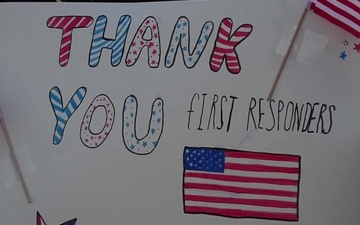 Local School Kids Honor Veterans in a &quot;Reverse Parade&quot;.
