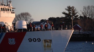 BROLL: USCGC Campbell conducts winter patrol, stops $215 million in cocaine