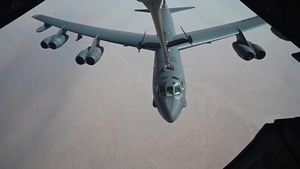 B-52 Stratofortress; from Barksdale to U.S. Central Command
