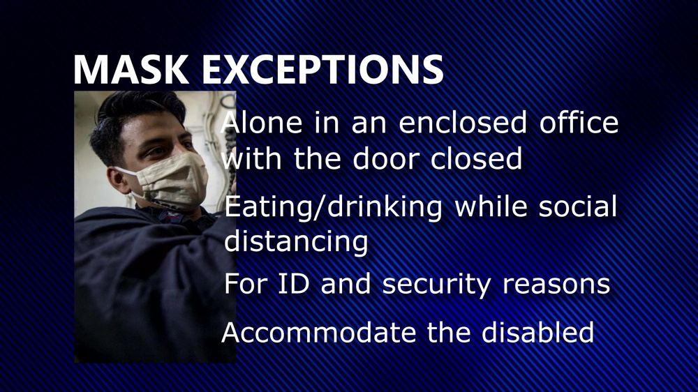 DVIDS Video News You Can Use Face Mask Update