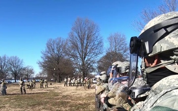 DCNG Soldiers and Airmen conduct Quick Reaction Force training