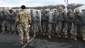 North Dakota Army National Guard Civil Disturbance Training in D.C.