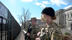 North Dakota Army National Guard Military Police in D.C.