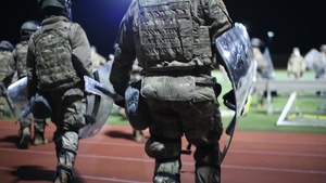 DCNG Soldiers and Airmen conduct Quick Reaction Force training at night