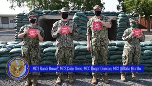 Camp Lemonnier Sailors Send Valentine's Day Message