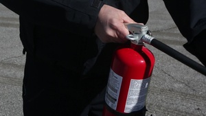 How to safely use a fire extinguisher