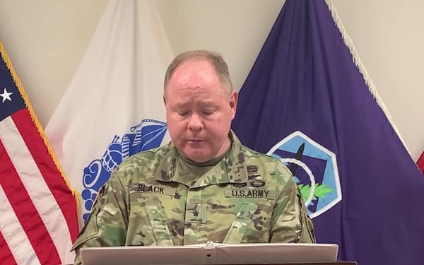 350th Civil Affairs Command - Virtual Change of Command Ceremony