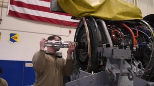 A-10 Engine Backshop B-Roll
