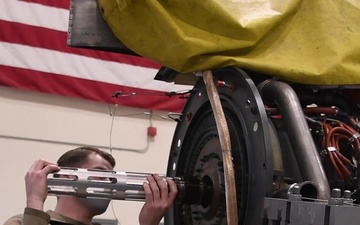 A-10 Engine Backshop B-Roll