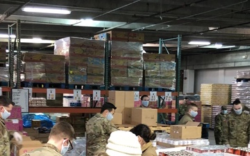 Washington National Guard support food banks