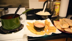 SPC Angela Cruz Cooking