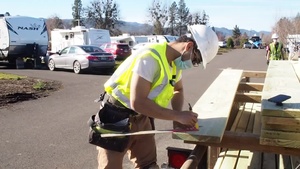 FEMA Travel Trailer Install, Central Point, OR