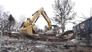 Fire debris and ash removal in Oregon