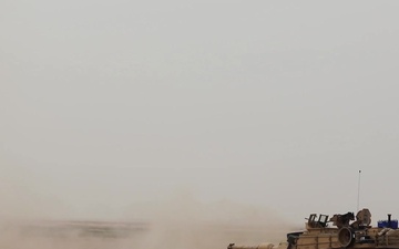 NAVCENT CMDR firing M1A2 Abrams