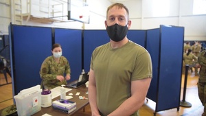 Buffalo District COMMANDER receives COVID VACCINE!