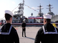 USS Shamal Decommissioning Ceremony