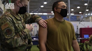 Aviano Air Base COVID-19 Vaccine Distribution Phase 1B