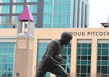 Lt. Rice on Houston Navy Promotional Days