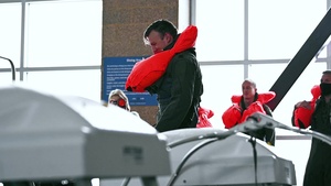 388th and 419th Fighter Wing Pilots complete water survival training