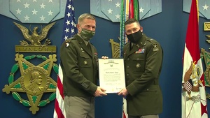 Promotion Ceremony in honor of  LTC Curtis Kellogg