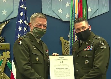 Promotion Ceremony in honor of  LTC Curtis Kellogg