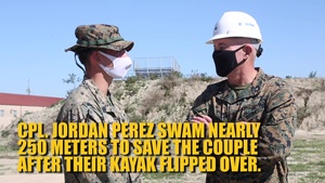 Pendleton Marine swims 250 meters, saves drowning couple