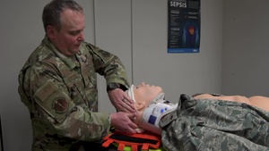 Technical Sergeant David Munton, NCOIC Warrior Operational Medical Clinic