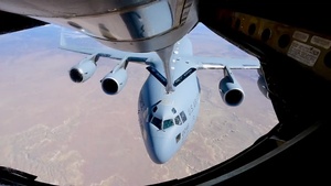 Refueling over the Grand Canyon