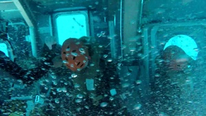 MRF-D Under Water Egress Training